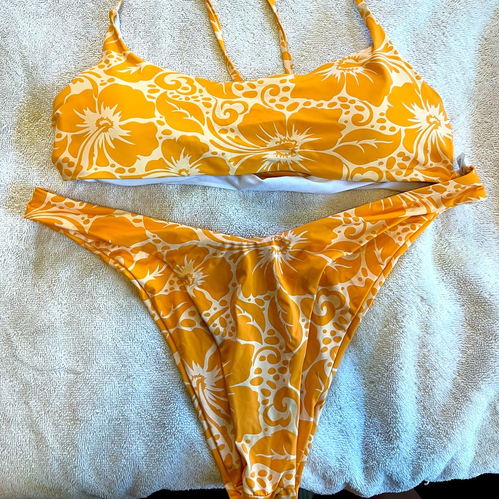 Grey bandit bikini set size large